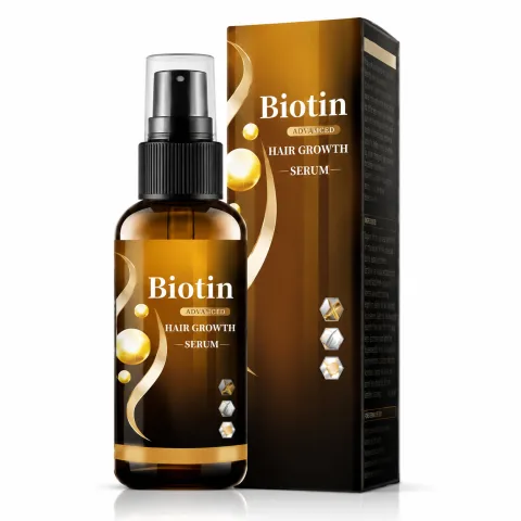 Biotin Hair Growth Serum –  Hair & Scalp Care Treatment photo 3